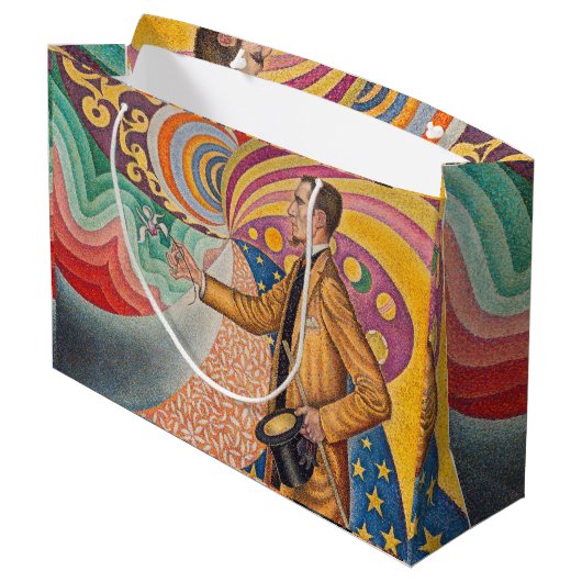 Paul Signac - Portret van M Felix Feneon, Opus 217 Groot Cadeauzakje (Achterkant Gekanteld)