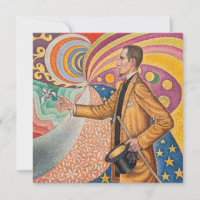 Paul Signac - Portret van M Felix Feneon, Opus 217