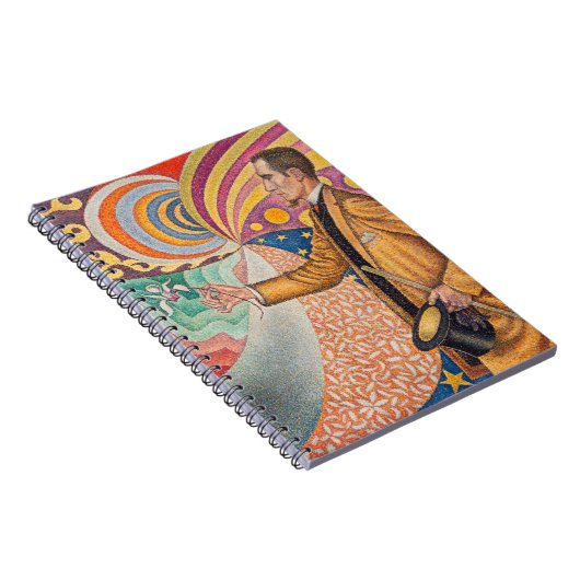 Paul Signac - Portret van M Felix Feneon, Opus 217 Notitieboek (Rechterzijde)