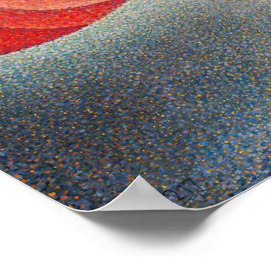 Paul Signac - Portret van M Felix Feneon, Opus 217 Poster (Hoek)