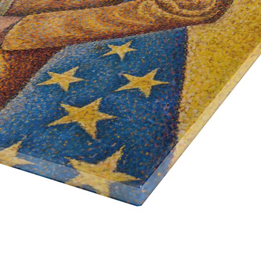 Paul Signac - Portret van M Felix Feneon, Opus 217 Snijplank (Hoek)