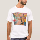 Paul Signac - Portret van M Felix Feneon, Opus 217 T-shirt (Voorkant)