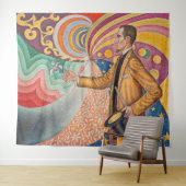 Paul Signac - Portret van M Felix Feneon, Opus 217 Wandkleed (In Situ (horizontaal))