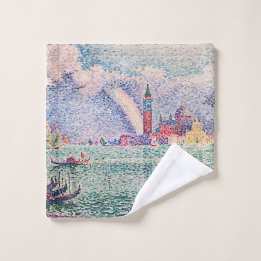 Paul Signac - Regenboog, Venetië Bad Handdoek (Wasdoekje)