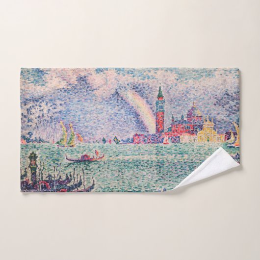 Paul Signac - Regenboog, Venetië Bad Handdoek (Handdoek)