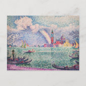 Paul Signac - Regenboog, Venetië Briefkaart (Voorkant)
