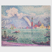 Paul Signac - Regenboog, Venetië Cadeaupapier (Vlak)