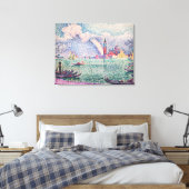 Paul Signac - Regenboog, Venetië Canvas Afdruk (Insitu (Slaapkamer))