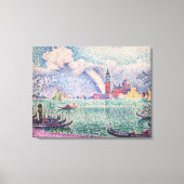 Paul Signac - Regenboog, Venetië Canvas Afdruk (Voorkant)