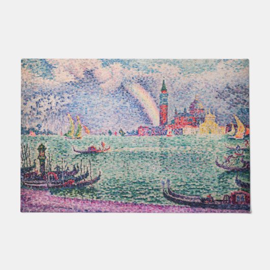 Paul Signac - Regenboog, Venetië Deurmat (Voorkant)