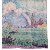 Paul Signac - Regenboog, Venetië Douchegordijn (Voorkant)