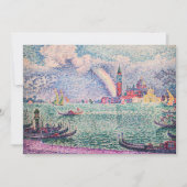 Paul Signac - Regenboog, Venetië Kaart (Voorkant)