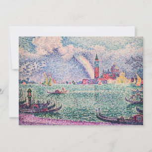 Paul Signac - Regenboog, Venetië Kaart