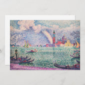 Paul Signac - Regenboog, Venetië Kaart (Voorkant / Achterkant)