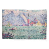 Paul Signac - Regenboog, Venetië Kussensloop (Achterkant)