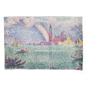 Paul Signac - Regenboog, Venetië Kussensloop (Voorkant)