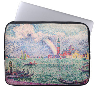 Paul Signac - Regenboog, Venetië Laptop Sleeve