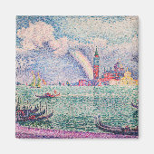Paul Signac - Regenboog, Venetië Magneet (Voorkant)