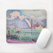 Paul Signac - Regenboog, Venetië Muismat (Met muis)