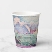 Paul Signac - Regenboog, Venetië Papieren Bekers (Achterkant)