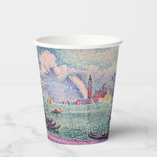 Paul Signac - Regenboog, Venetië Papieren Bekers
