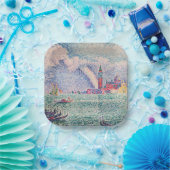 Paul Signac - Regenboog, Venetië Papieren Bordje (Feest)