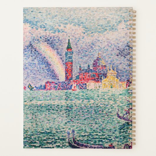 Paul Signac - Regenboog, Venetië Planner (Achterkant)