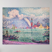 Paul Signac - Regenboog, Venetië Poster (Voorkant)