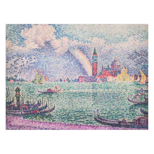 Paul Signac - Regenboog, Venetië Tafelkleed (Voorkant (Horizontaal))