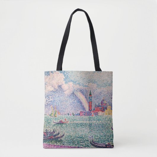 Paul Signac - Regenboog, Venetië Tote Bag (Voorkant)