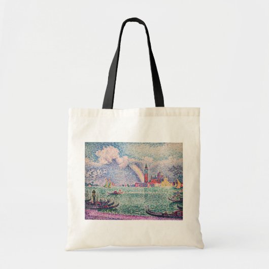Paul Signac - Regenboog, Venetië Tote Bag (Voorkant)
