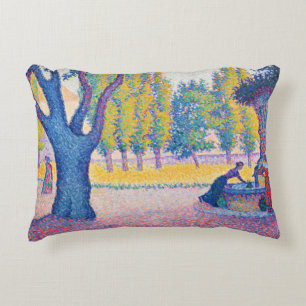 Paul Signac - Saint-Tropez, Fontaine des Lices Accent Kussen