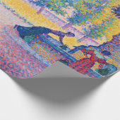 Paul Signac - Saint-Tropez, Fontaine des Lices Cadeaupapier (Hoek)