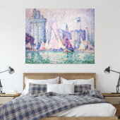 Paul Signac schilderij Canvas Afdruk (Insitu (Slaapkamer))
