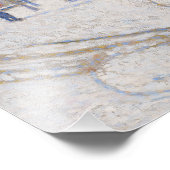 Paul Signac - Snow, Boulevard de Clichy, Parijs Foto Afdruk (Hoek)