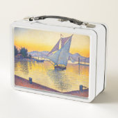 Paul Signac - The Port at Sunset, Opus 236 (Achterkant)