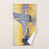 Paul Signac - The Port at Sunset, Opus 236 Bad Handdoek (Handdoek)