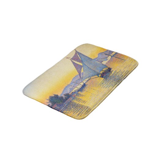 Paul Signac - The Port at Sunset, Opus 236 Badmat (Gekanteld)
