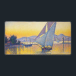 Paul Signac - The Port at Sunset, Opus 236 Bureaumat<br><div class="desc">The Port at Sunset, Opus 236 (Saint-Tropez) / Le Port au soleil couchant, Opus 236 (Saint-Tropez) - Paul Signac, Oil on Canvas, 1892</div>