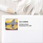 Paul Signac - The Port at Sunset, Opus 236 Etiket (Insitu)