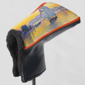 Paul Signac - The Port at Sunset, Opus 236 Golfheadcover (3/4 voorkant)