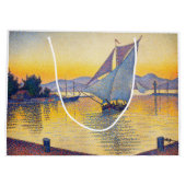 Paul Signac - The Port at Sunset, Opus 236 Groot Cadeauzakje (Achterkant)