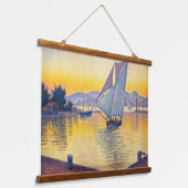 Paul Signac - The Port at Sunset, Opus 236 Hangend Wandkleed (Gebogen)