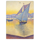 Paul Signac - The Port at Sunset, Opus 236 Klembord (Achterkant)