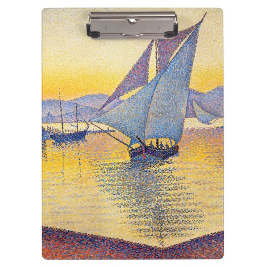 Paul Signac - The Port at Sunset, Opus 236 Klembord (Voorkant)