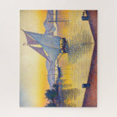 Paul Signac - The Port at Sunset, Opus 236 Legpuzzel (Verticaal)