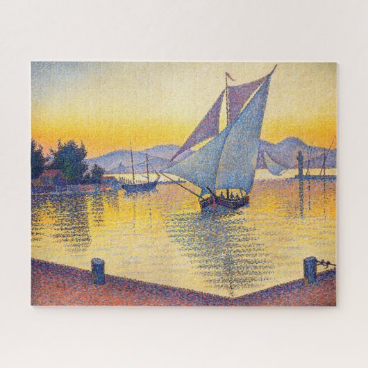 Paul Signac - The Port at Sunset, Opus 236 Legpuzzel (Horizontaal)