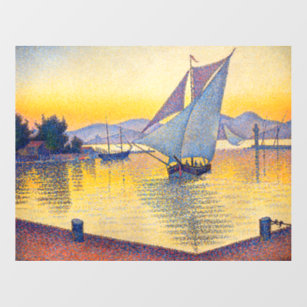 Paul Signac - The Port at Sunset, Opus 236 Muurstickers