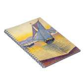 Paul Signac - The Port at Sunset, Opus 236 Notitieboek (Rechterzijde)