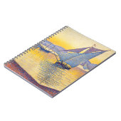 Paul Signac - The Port at Sunset, Opus 236 Notitieboek (Linkerzijde)